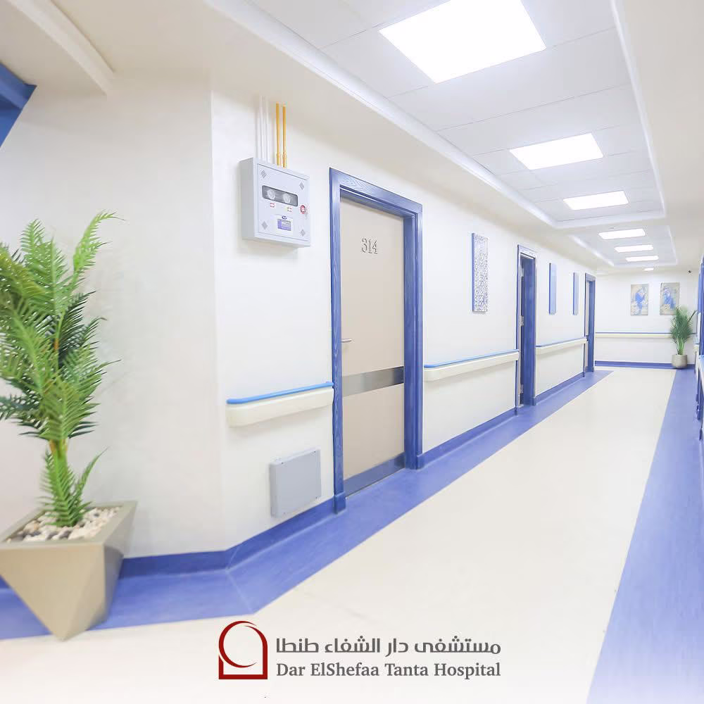 Modern hospital facility